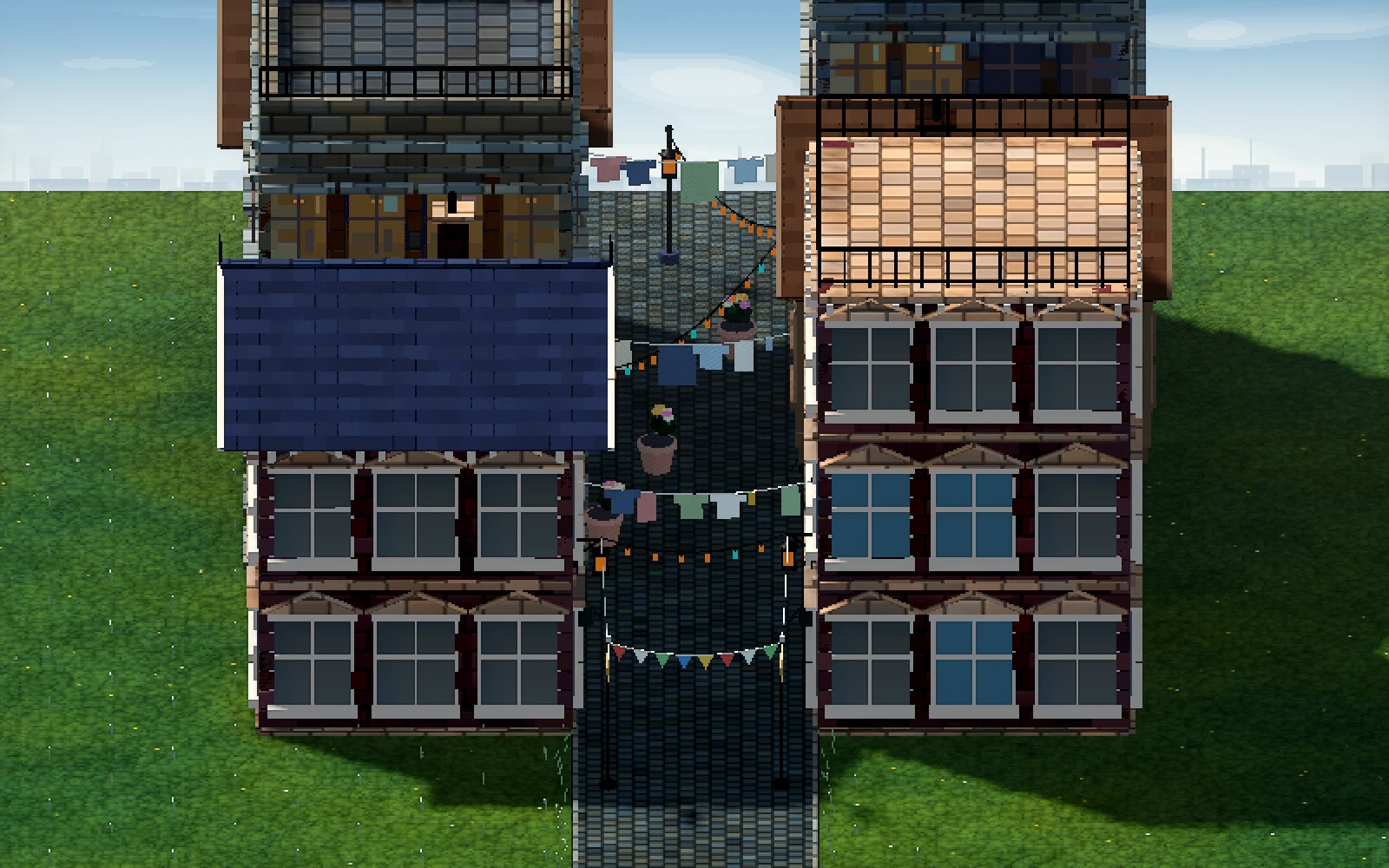 A place for the mess: a development capture from PixelPunk.