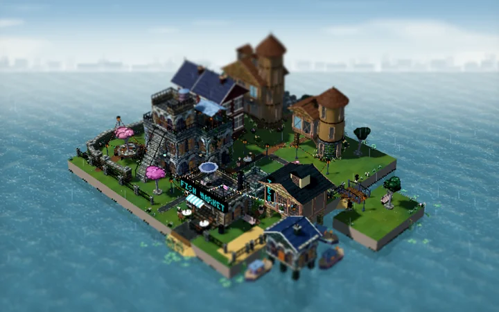 A different way to look: a capture from the PixelPunk development archive.